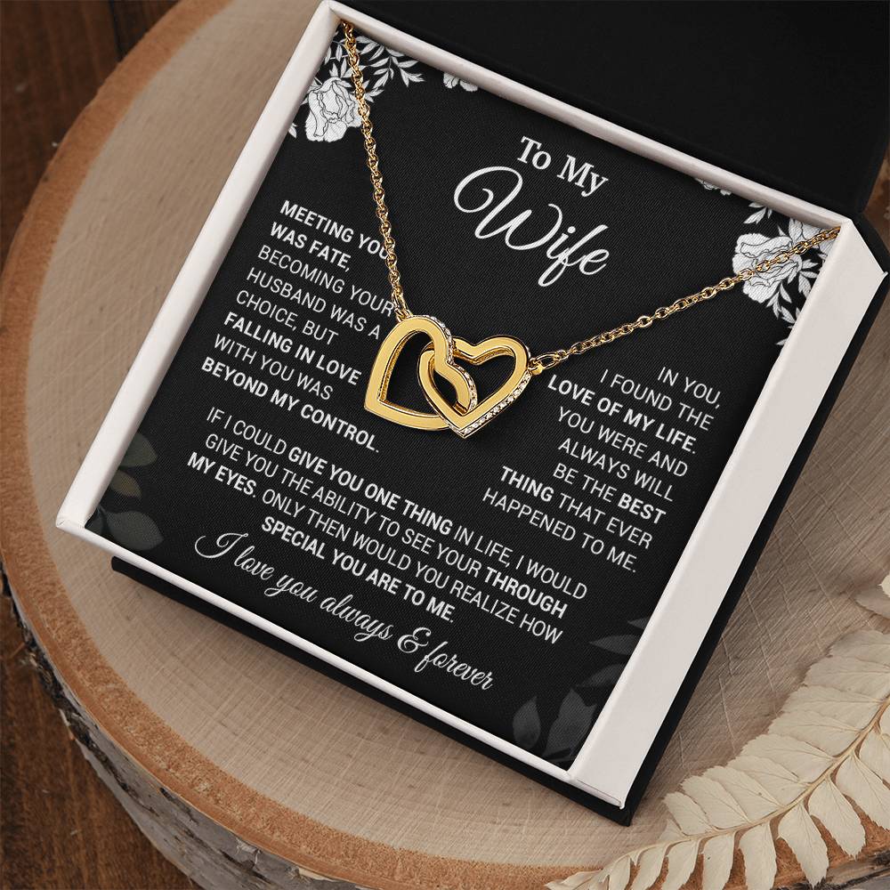 To My Wife Necklace, Gift For Wife, Anniversary Gift For Wife, Christmas Gift 22_11