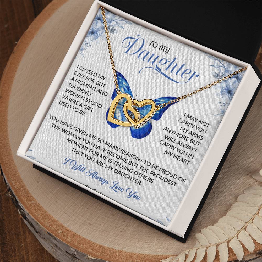 To My Daughter Necklace, Gift for Daughter from Dad, Daughter Father Necklace 30_11