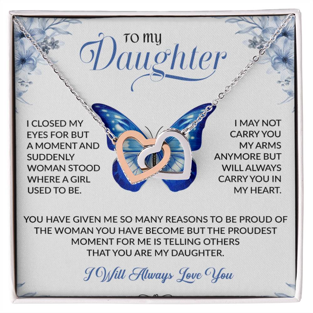 To My Daughter Necklace, Gift for Daughter from Dad, Daughter Father Necklace 30_11