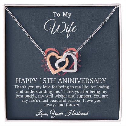 15th Anniversary Gift For Wife, 15 Year Anniversary Gifts, 15th Wedding Anniversary Gift Ideas_Blue
