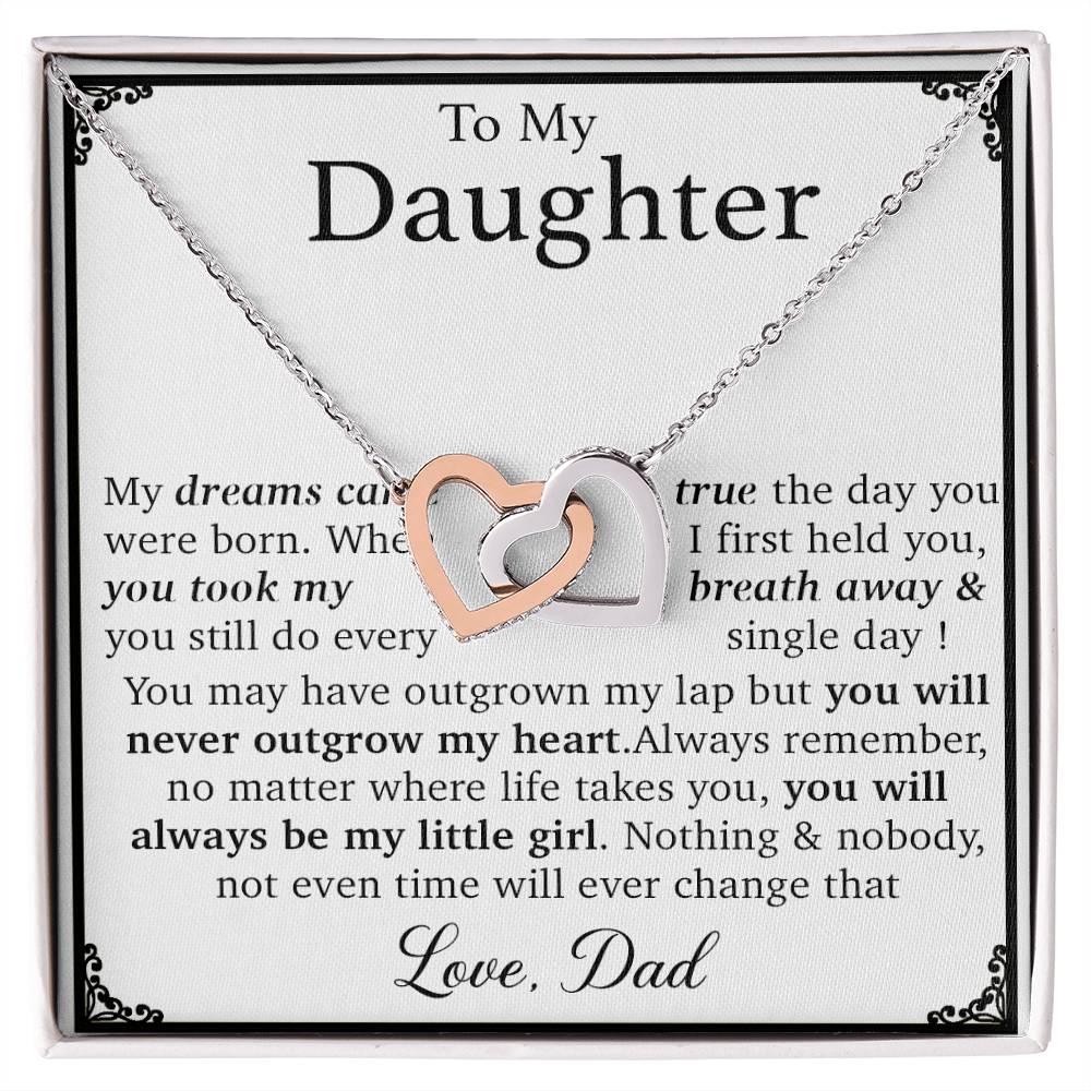 To My Daughter You Came