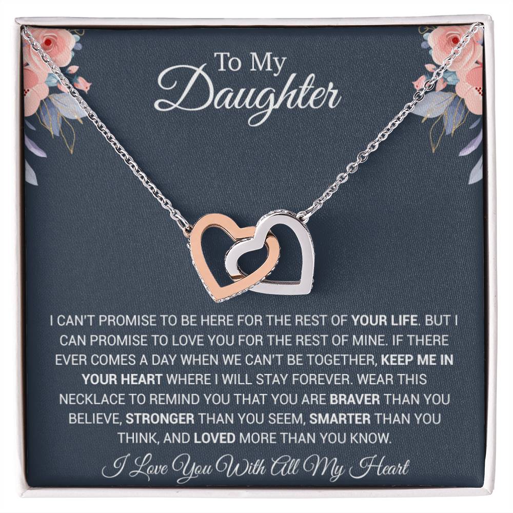 To My Daughter Necklace, Daughter Father Necklace, Daughter Gift From Dad, Mom 16_11