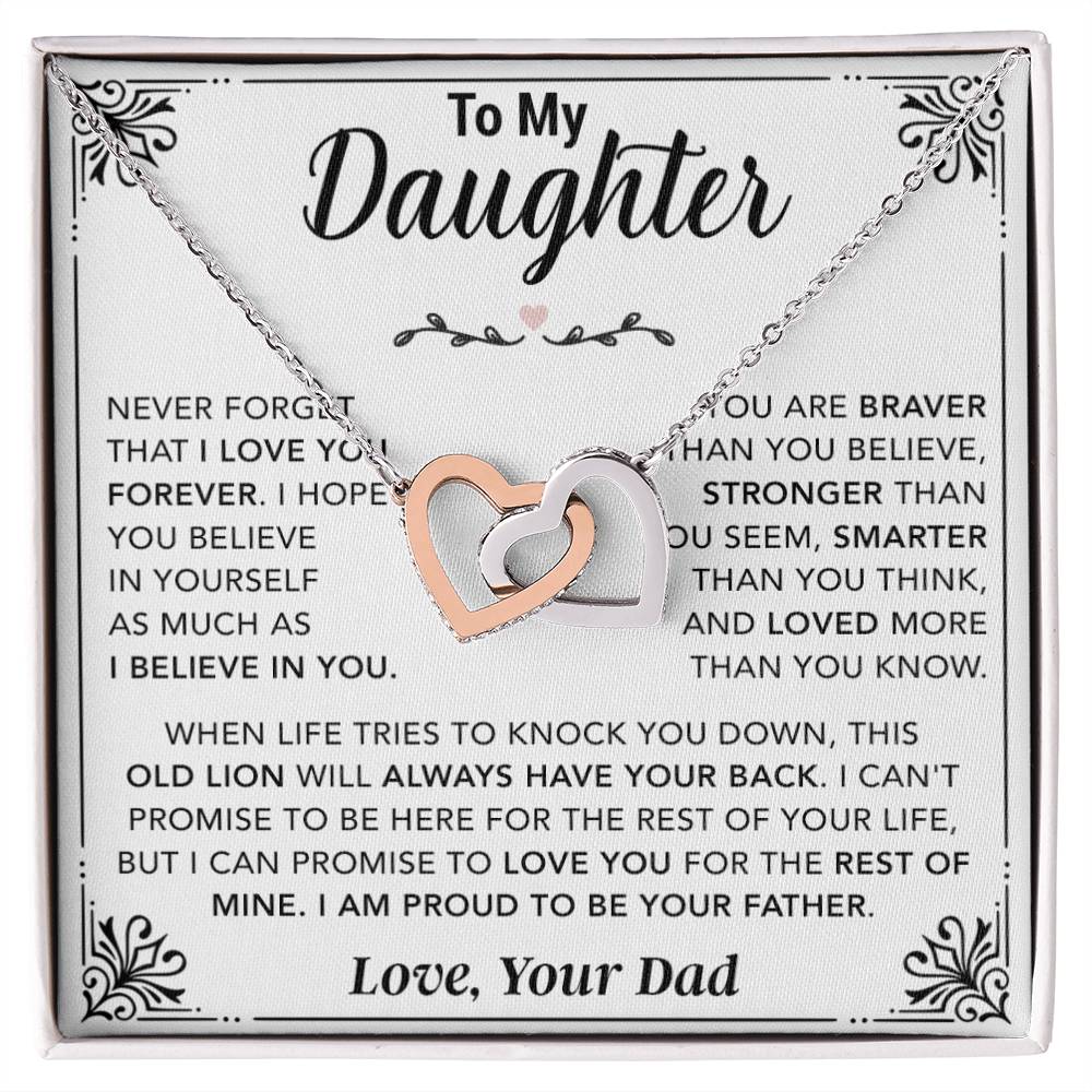 To My Daughter Necklace Gift for Daughter from Dad,Daughter Father Necklace 5_12
