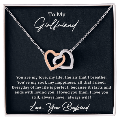 To My Girlfriend Necklace - Special, Necklace for Girlfriend, Birthday Gift