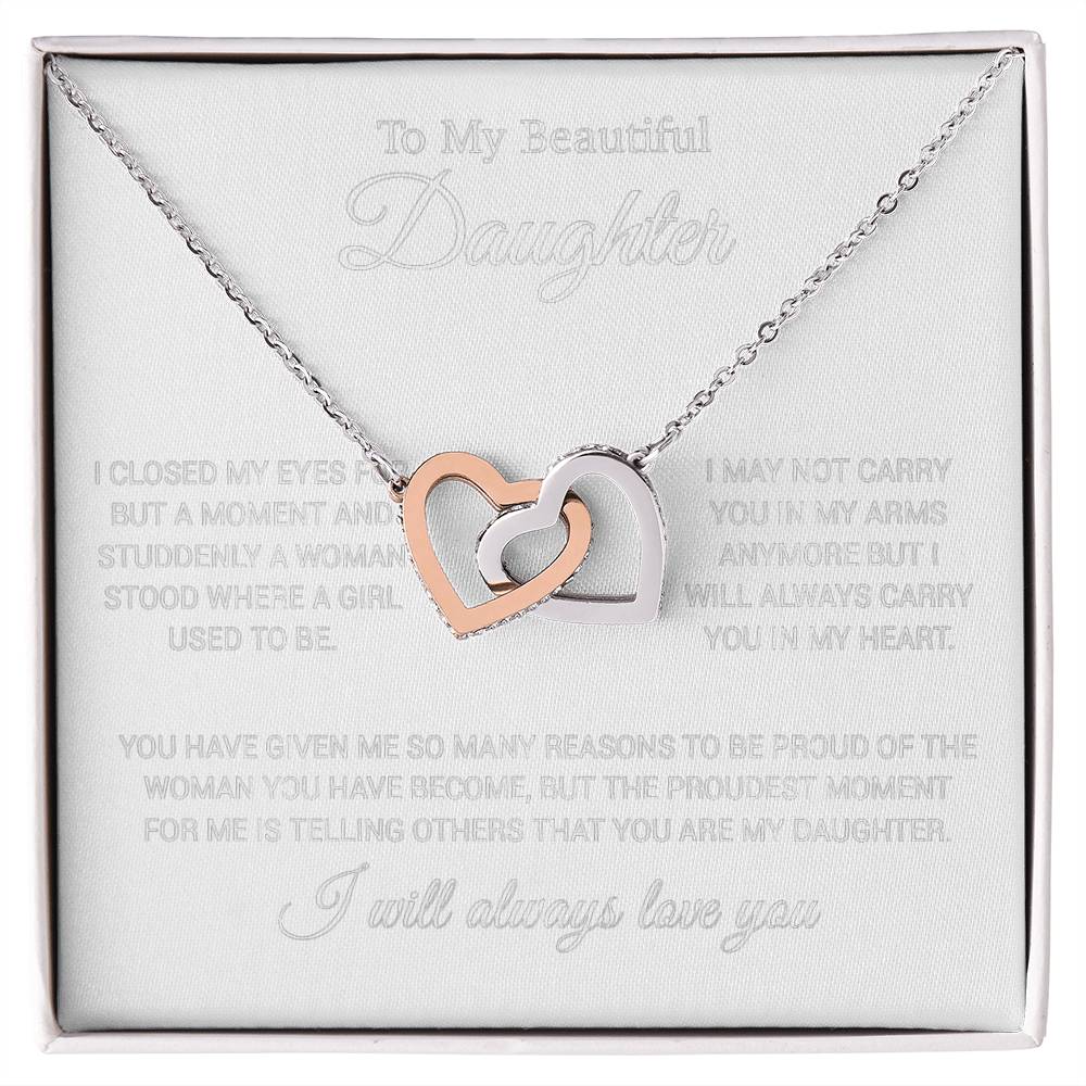 To My Daughter Necklace, Gift for Daughter from Dad, Daughter Father Necklace 24_11