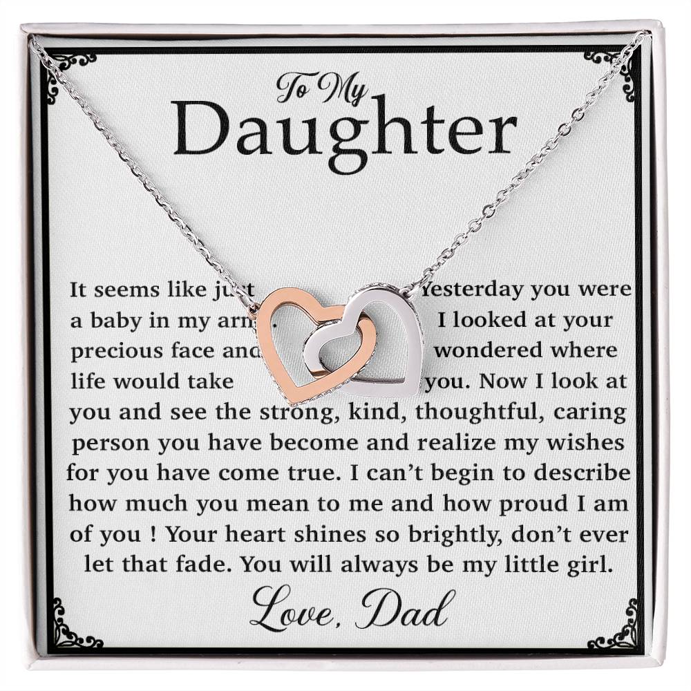 To My Daughter You Came