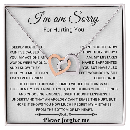 I'm Sorry Gift For Wife Necklace, Sorry Gift for Girlfriend, Forgiveness Gift For Her 25_5