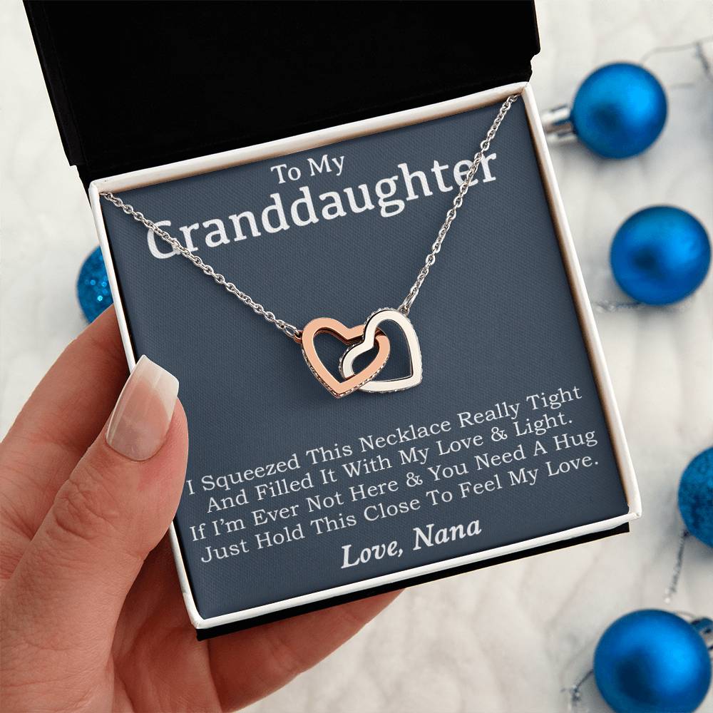 To My Granddaughter Necklace, Granddaughter Gift, Gifts for Granddaughters_NEW
