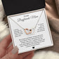 To My Boyfriends Mom Necklace, Gift for Boyfriends Mom, Boyfriends Mom Gift