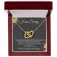I'm Sorry Necklace Gift for Her, Apology Card for Girlfriend, Forgiveness Gift