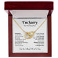 I'm Sorry Necklace Gifts, Apology Gifts For Her, Forgiveness Gift, Wife Gift