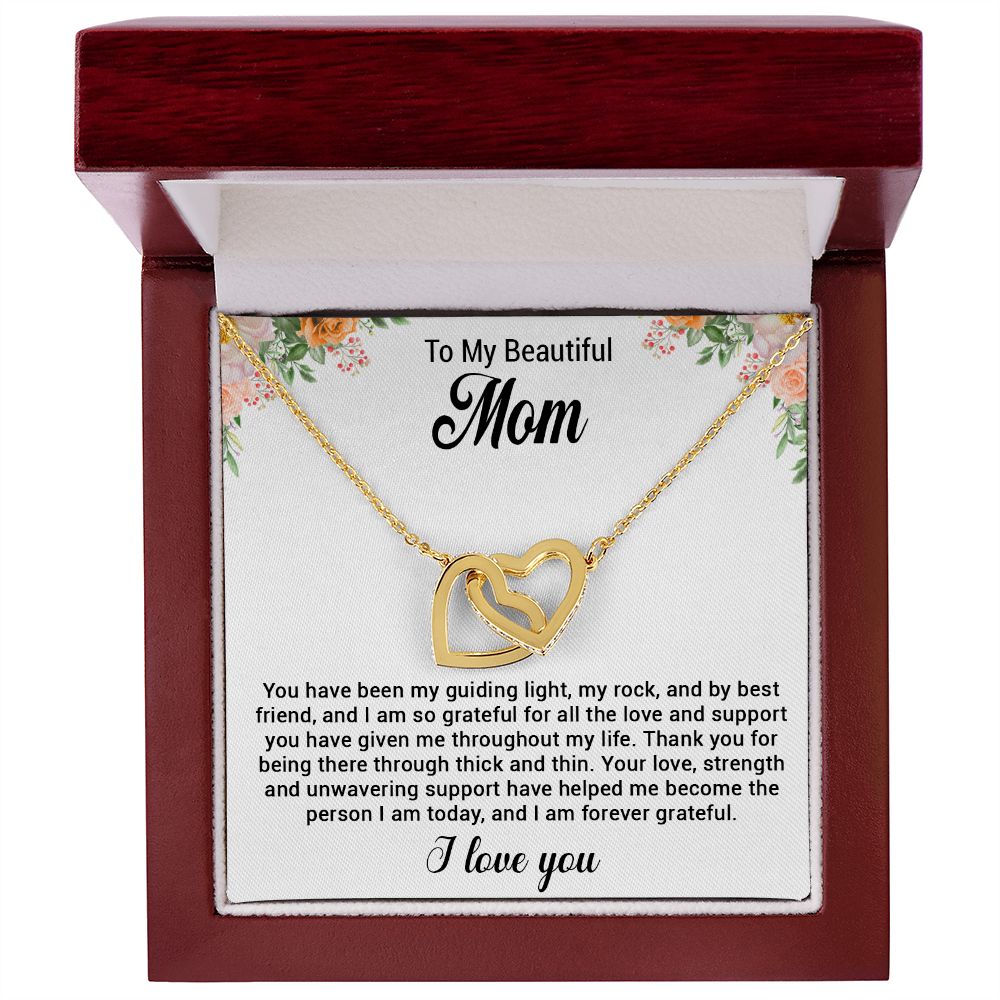 To My Mom Necklace, Mom Gift, Mom Mother's Day Gifts, Mom Gift From Son