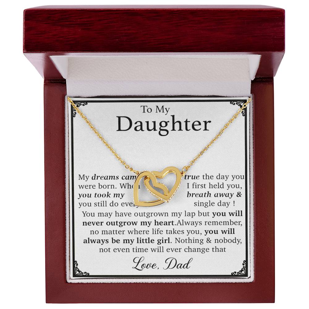 To My Daughter You Came