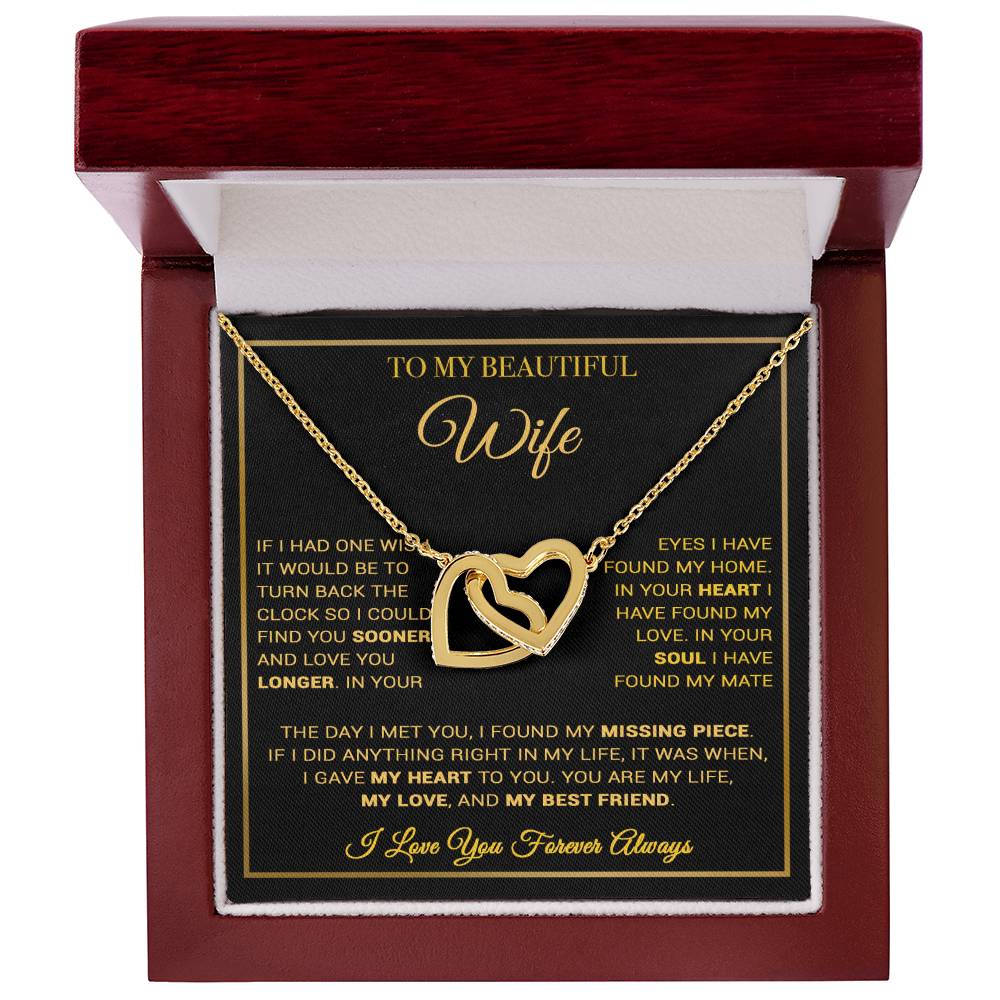 To My Wife Necklace, Gift For Wife, Anniversary Gift For Wife, Necklace For Wife 9_12