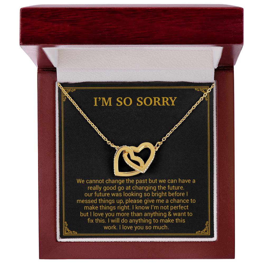 I'm Sorry Necklace Gifts, Apology Gifts For Her, Forgiveness Gift, Wife Gift