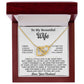 To My Beautiful Wife Necklace, Gift From Husband, Anniversary Gifts For Wife