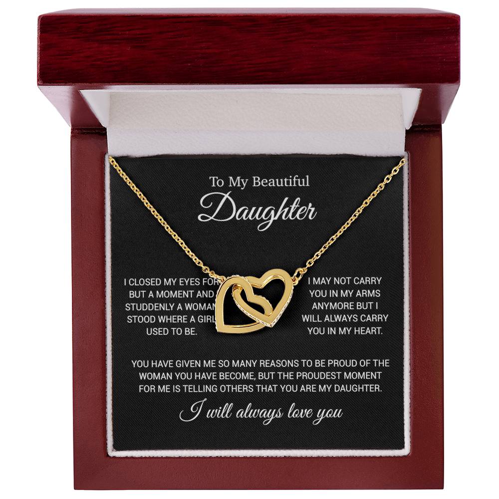 To My Daughter Necklace, Gift for Daughter from Dad, Daughter Father Necklace 24_11