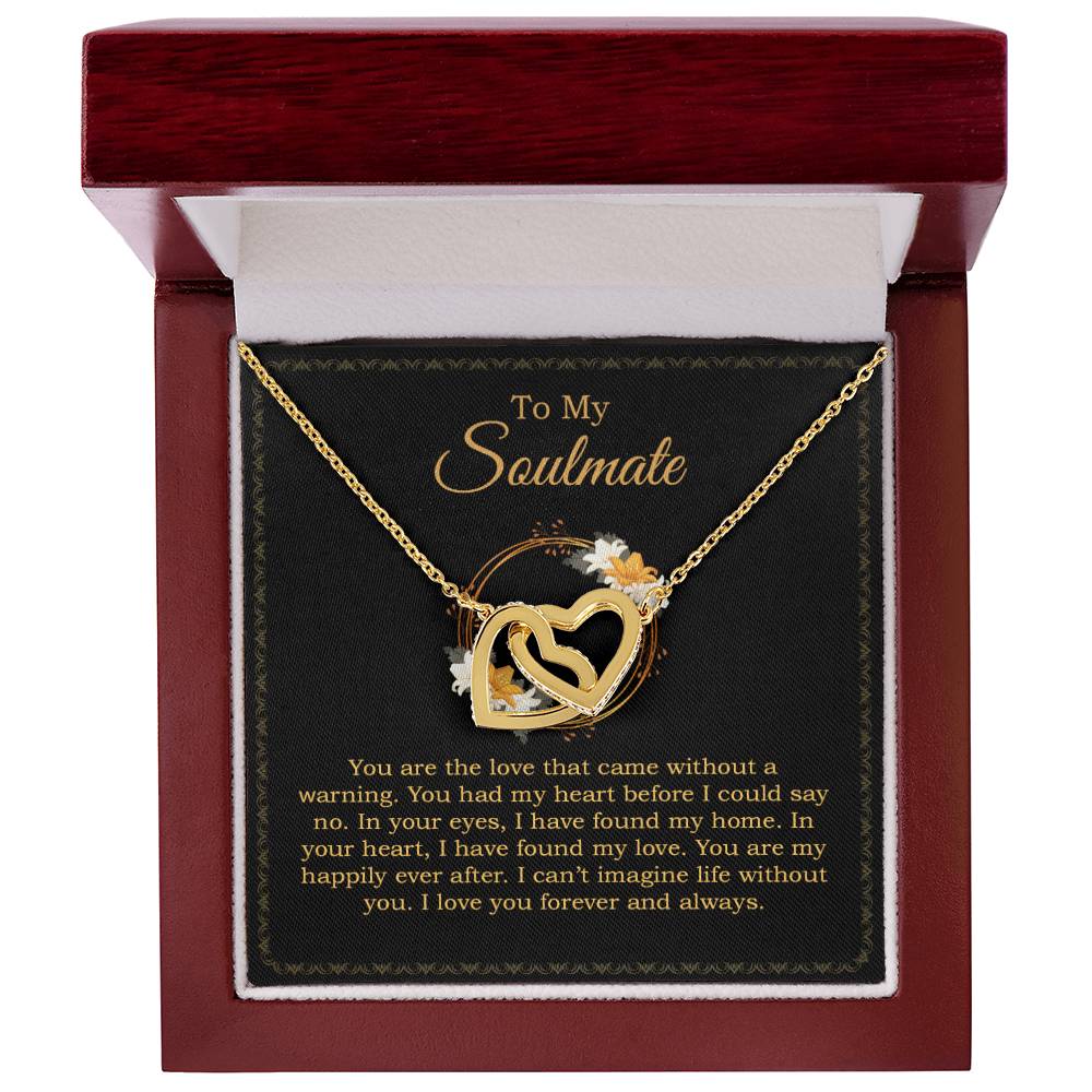 To My Soulmate Necklace, Soulmate Gift, Soulmate Necklace, Gift for Wife 1-10