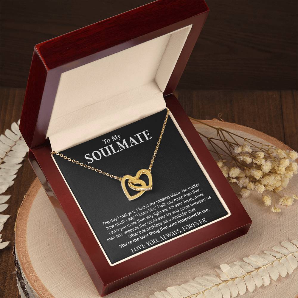 To My Soulmate Necklace, Birthday Gift for Her, Anniversary Gift, Christmas Gift 18_8