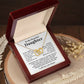 To My Beautiful Daughter Necklace, Sentimental Gift for Daughter From Mom