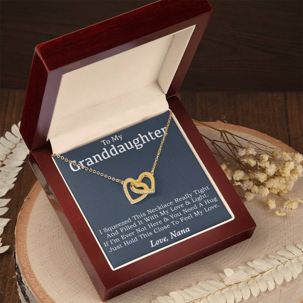To My Granddaughter Necklace, Granddaughter Gift, Gifts for Granddaughters_NEW