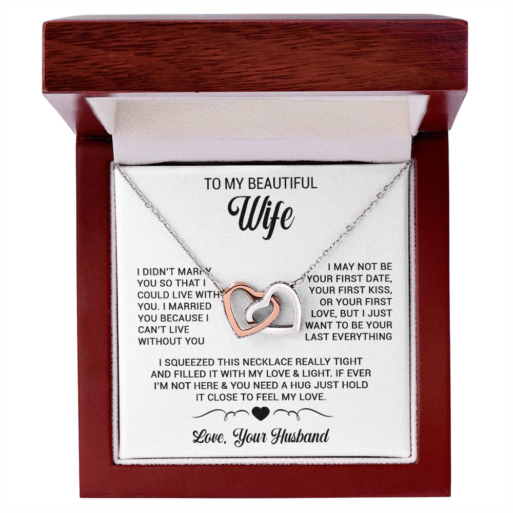To My Wife Necklace, Gift For Wife, Anniversary Gift, Necklace For Wife 9_1