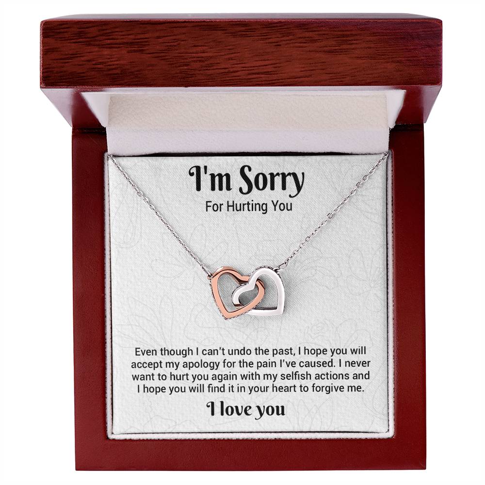 I'm Sorry Necklace Gifts, Apology Gifts For Her, Forgiveness Gift, Wife Gift