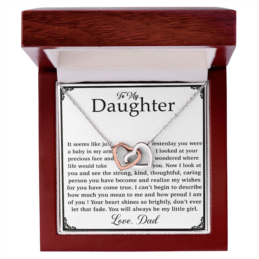 To My Daughter You Came