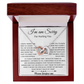 I'm Sorry Gift For Wife Necklace, Sorry Gift for Girlfriend, Forgiveness Gift For Her 25_5