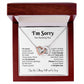 I'm Sorry Necklace Gifts, Apology Gifts For Her, Forgiveness Gift, Wife Gift