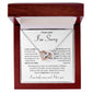 Apology Gift for Her Necklace, Apology Necklace gift, Forgiveness Gift For Wife