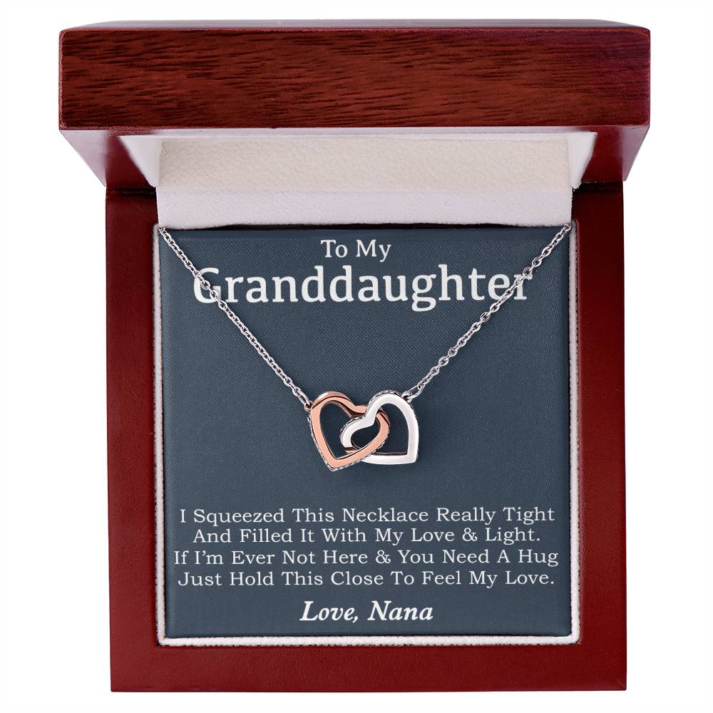 To My Granddaughter Necklace, Granddaughter Gift, Gifts for Granddaughters_NEW