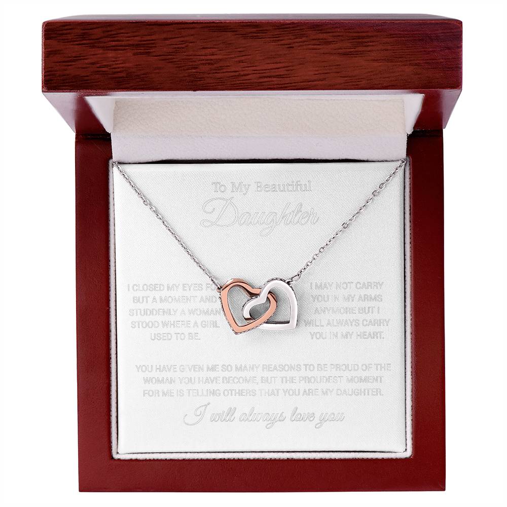 To My Daughter Necklace, Gift for Daughter from Dad, Daughter Father Necklace 24_11