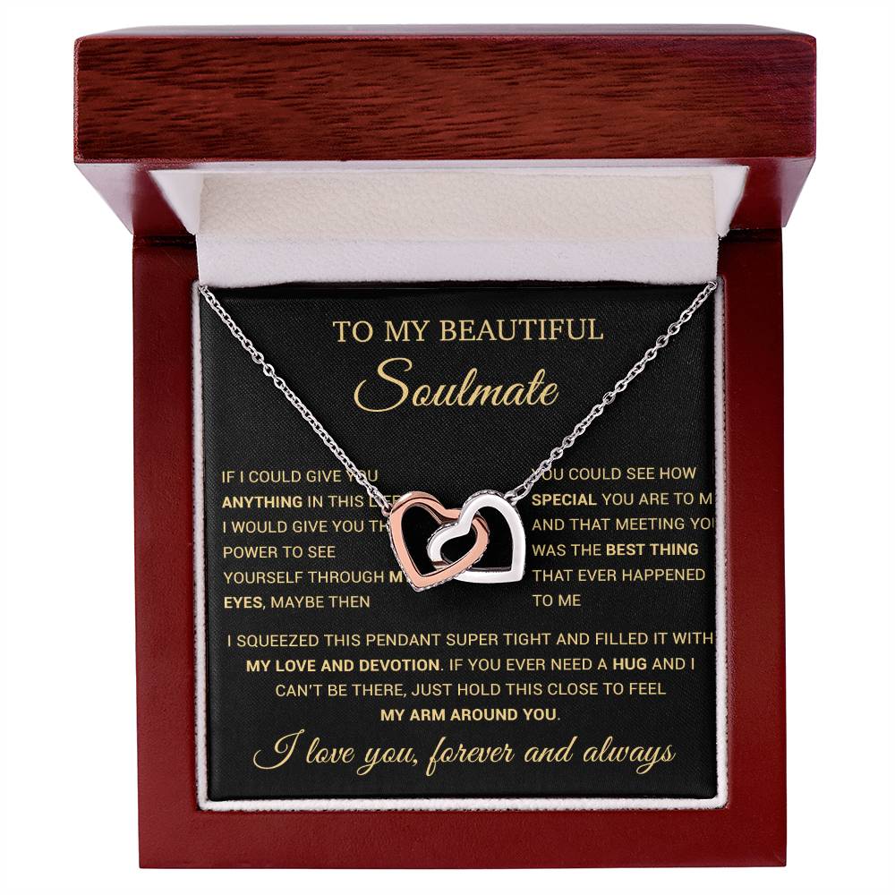 To My Soulmate Necklace, Gift For Wife Girlfriend From Husband, Birthday Gift 1_6