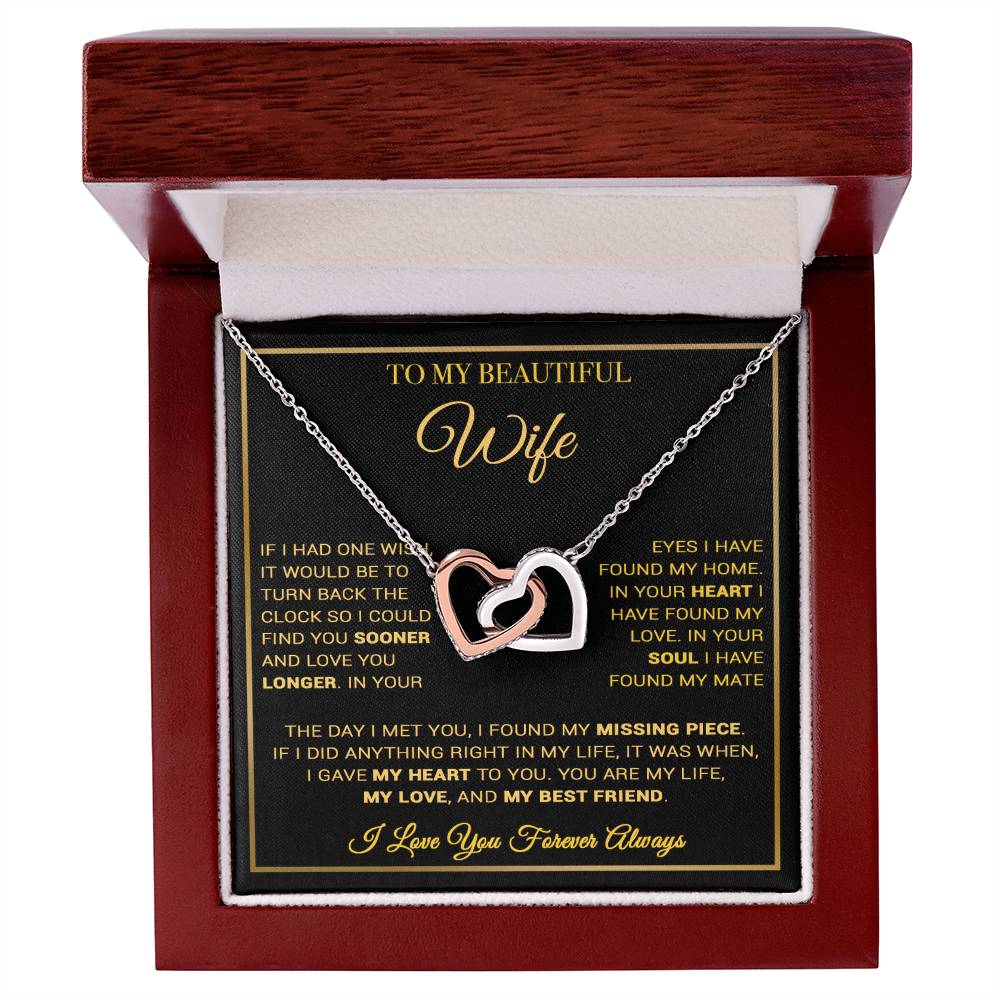 To My Wife Necklace, Gift For Wife, Anniversary Gift For Wife, Necklace For Wife 9_12