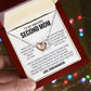 To My Amazing Second Mom, Second Mom Gift Necklace, Bonus Mom Gift
