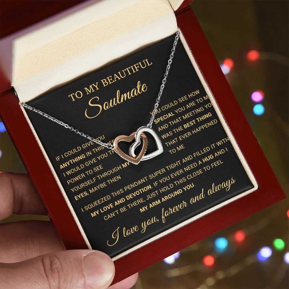 To My Soulmate Necklace, Gift For Wife Girlfriend From Husband, Birthday Gift 1_6