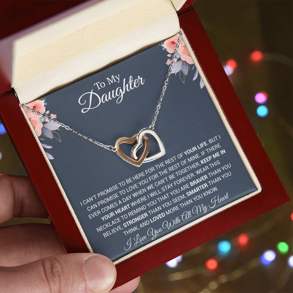 To My Daughter Necklace, Daughter Father Necklace, Daughter Gift From Dad, Mom 16_11