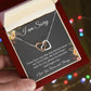 I'm Sorry Necklace Gift for Her, Apology Card for Girlfriend, Forgiveness Gift
