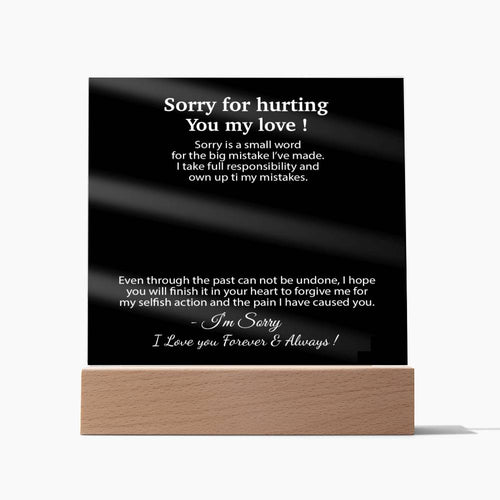 To My Daughter Acrylic Plaque