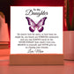 To My Daughter Acrylic Plaque, Gift from Mom, Sentimental Gift for Daughter