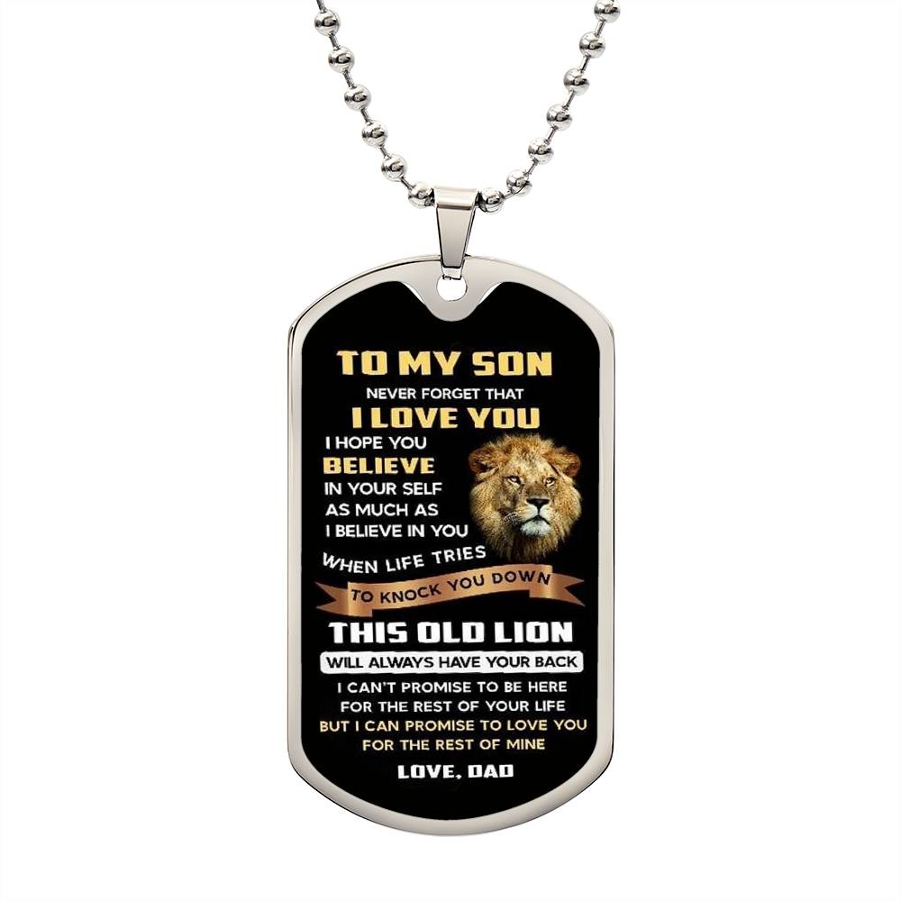 To My Son Lion