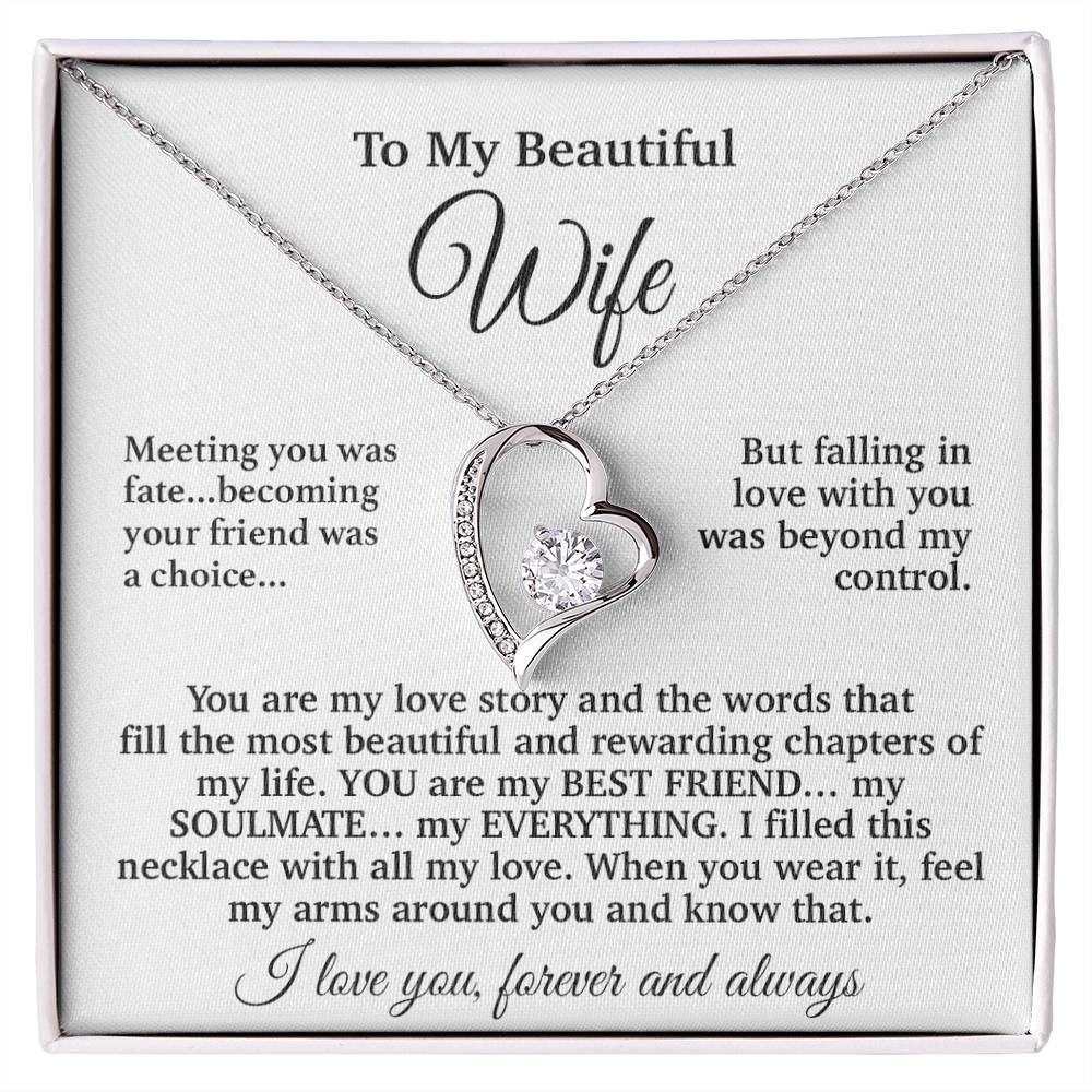 To My Wife Necklace, Gift From Husband, Anniversary Gifts Wife_23_3