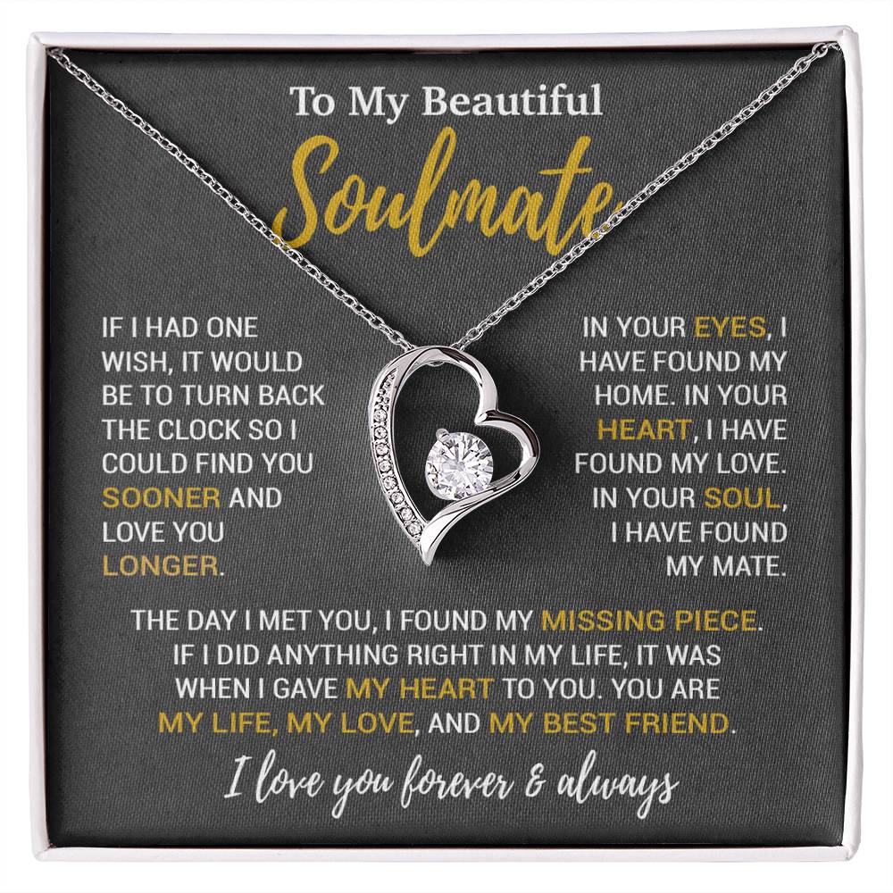 To My Soulmate Necklace, Birthday Gifts For Her, Christmas Gift For Soulmate 18_9