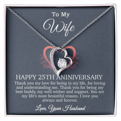 25th Anniversary Gift For Wife, 25 Year Anniversary Gifts, 25th Wedding Anniversary Gift Ideas_Blue
