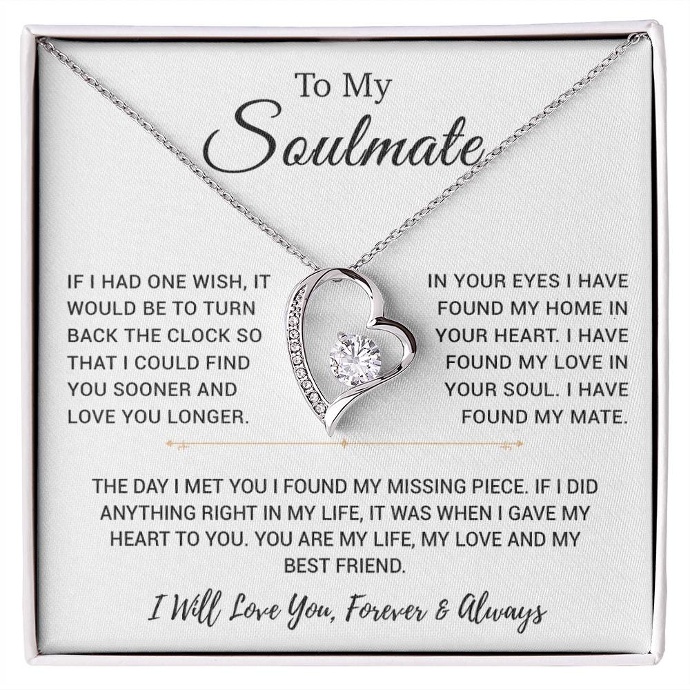 To My Soulmate Necklace, Gifts For Girlfriend Wife from Husband, Birthday Gift 29_3