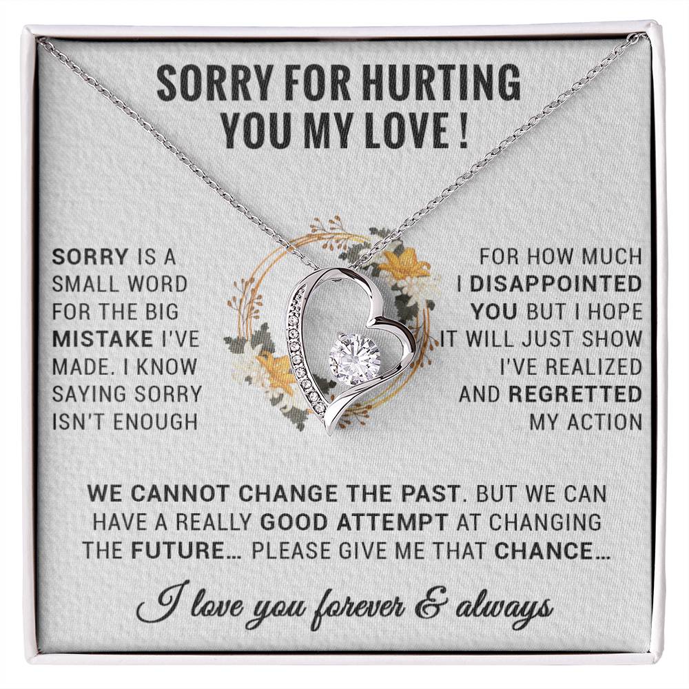 I'm Sorry Necklace Gifts, Apology Gifts For Her, Forgiveness Gift, Wife Gift 12_9