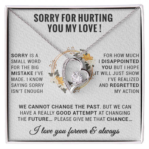 I'm Sorry Necklace Gifts, Apology Gifts For Her, Forgiveness Gift, Wife Gift 12_9