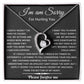 I'm Sorry Gift For Wife Necklace, Sorry Gift for Girlfriend, Forgiveness Gift For Her 25_5_Black