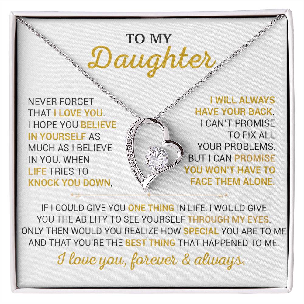 To My Daughter Necklace, Gift for Daughter from Dad,Daughter Father Necklace 10_9
